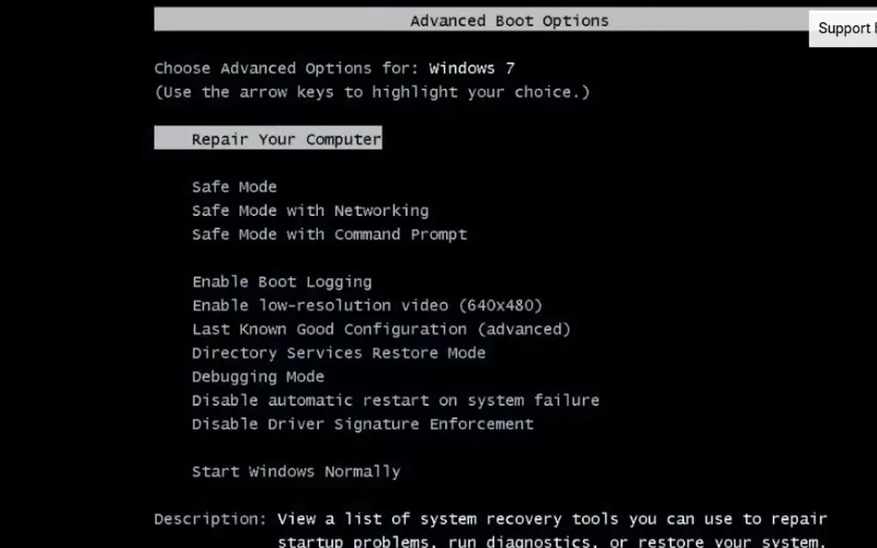 Fix Computer Stuck on Boot Screen Windows 7810 By Safe Mode