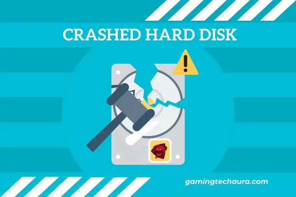What is Crashed Hard Disk