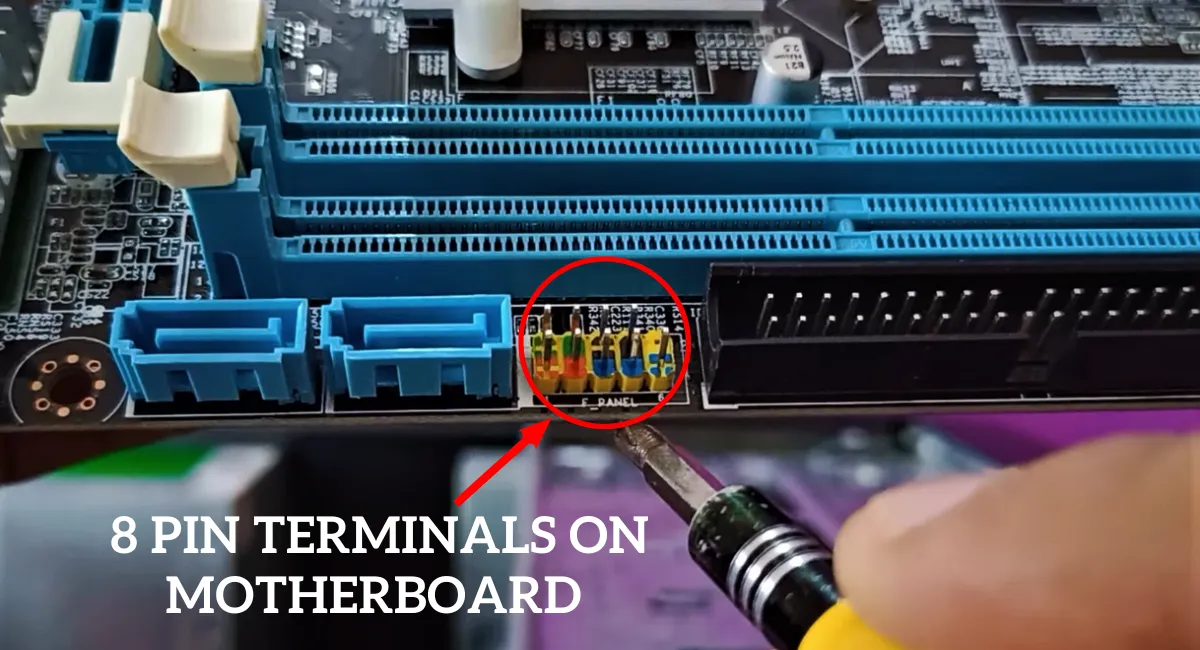 Where Is 8 Pin Terminals On Motherboard Is Found