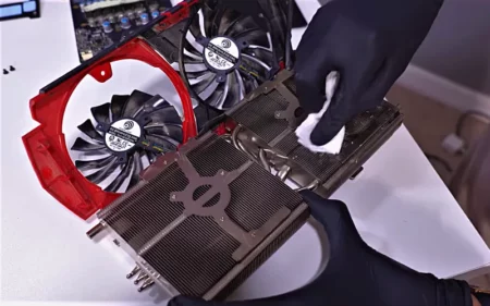 Cleaning Dust From GPU