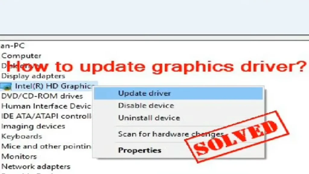 How to Update VGA Driver