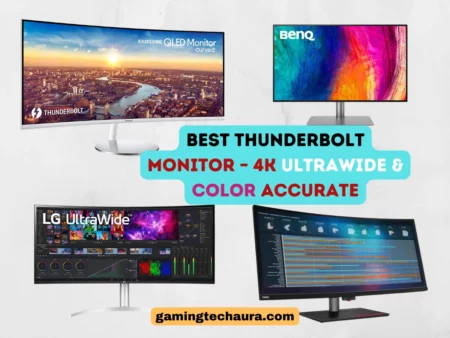 Best Thunderbolt Monitor – 4K Ultrawide & Color Accurate