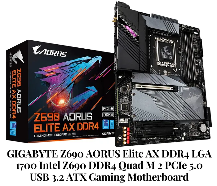 Gigabyte Z690 AORUS Elite AX DDR4 Gaming Motherboard