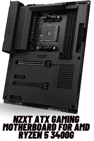 NZXT ATX Gaming Motherboard for AMD Ryzen 5 3400G