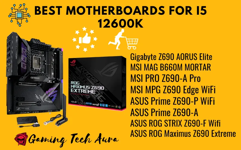 Buying Guide for Best Motherboard for i5 12600K