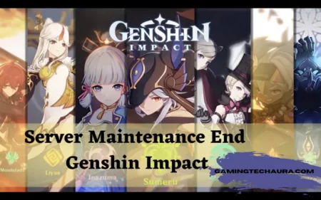 Server Maintenance End Genshin Impact