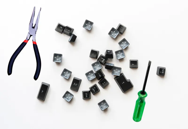 Tools Required for Remove Switches from Keyboard