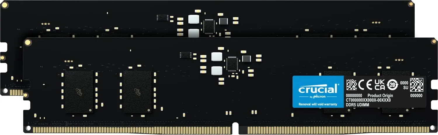 Crucial RAM 16GB Kit (2x8GB) DDR5