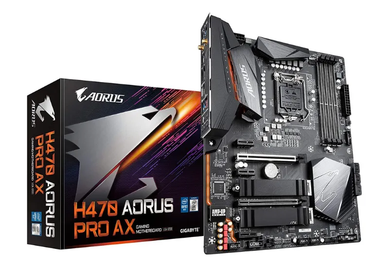 Gigabyte H470I AORUS PRO AX Motherboards with RGB Headers