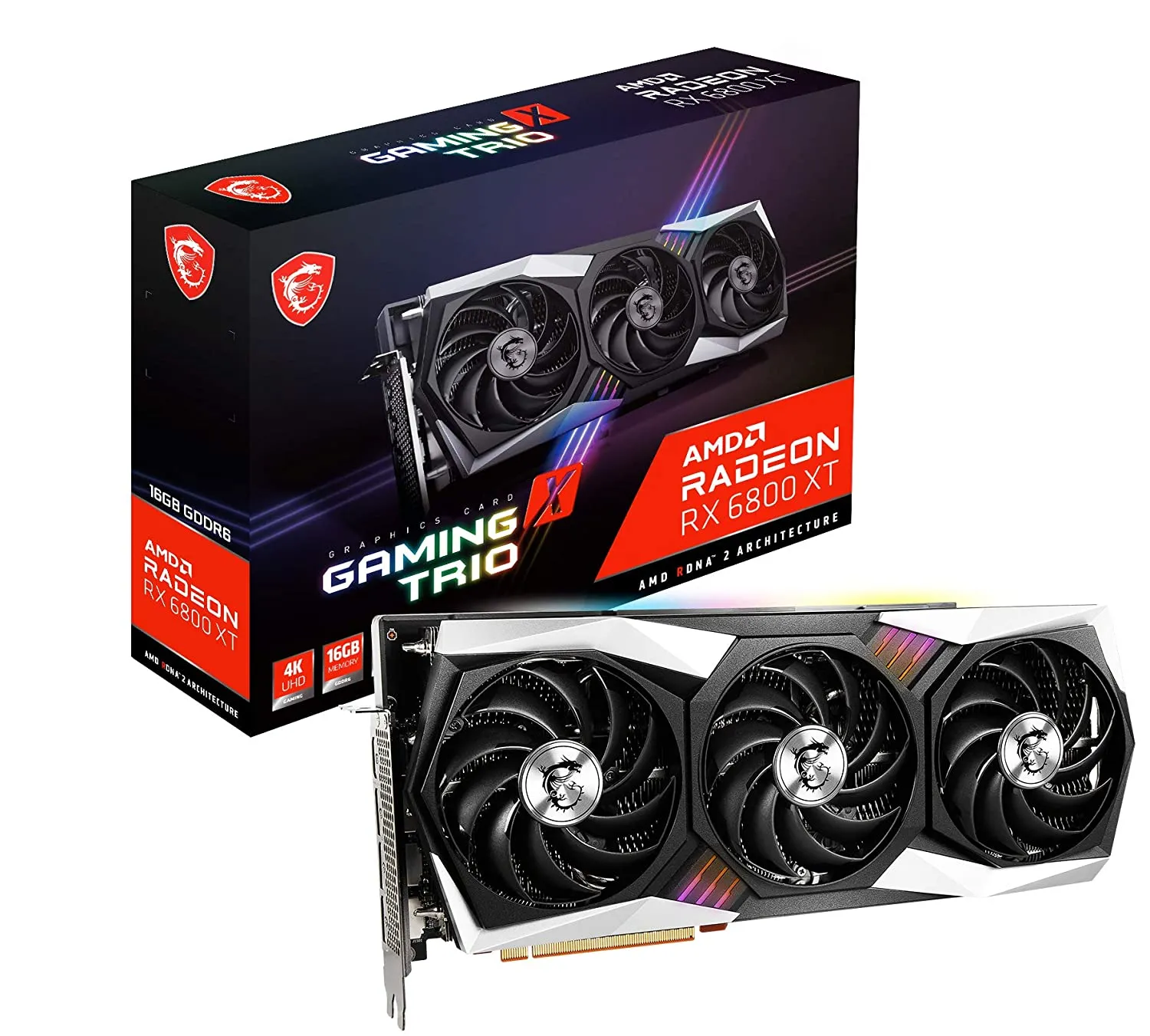 MSI Radeon RX 6800 XT Best Graphics Cards for Gaming PC