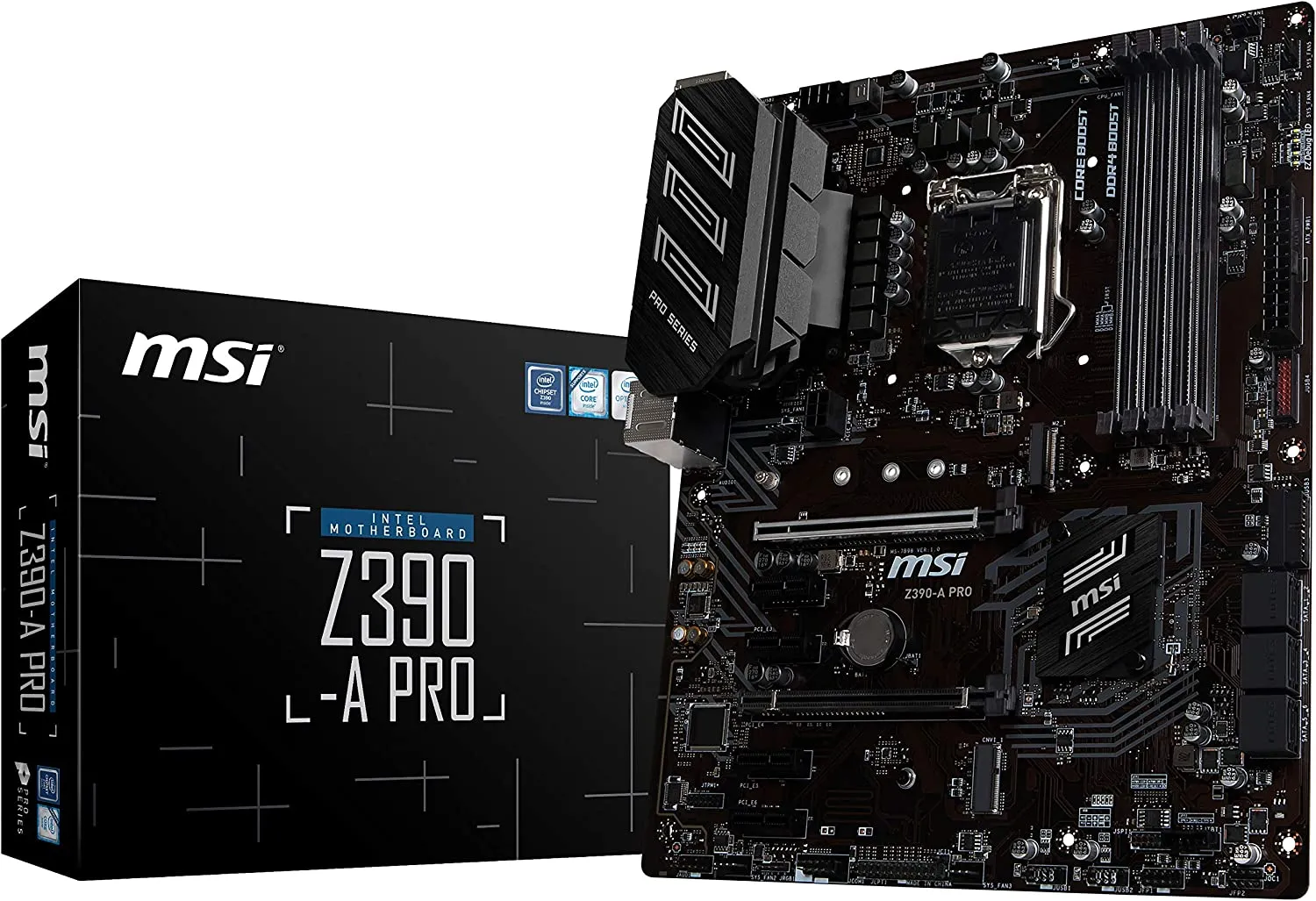 MSI Z390-A PRO ATX Z390 Gaming Motherboard