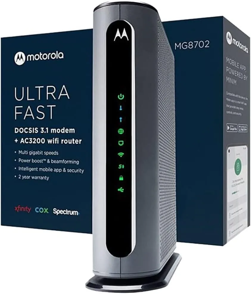 Motorola MG8702 DOCSIS 3.1 Cable Modem
