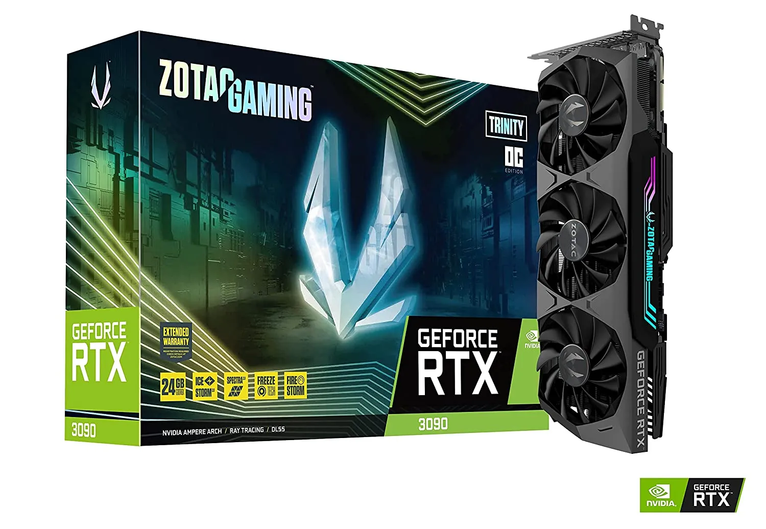 ZOTAC Gaming GeForce RTX™ 3090 Trinity Best Value Graphics Cards