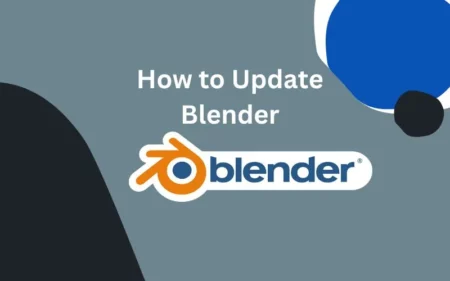 How to update Blender