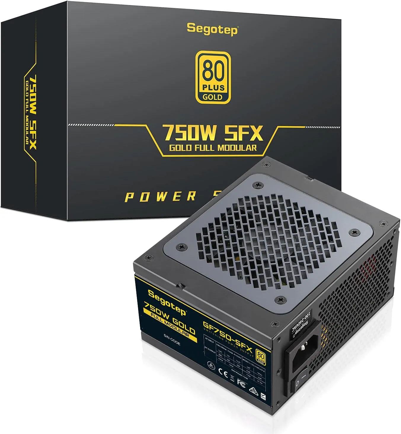 Segotep GF750 SFX Power Supply Fully Modular 750W