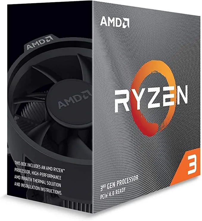 AMD Ryzen 3 3100 4-Core, 8