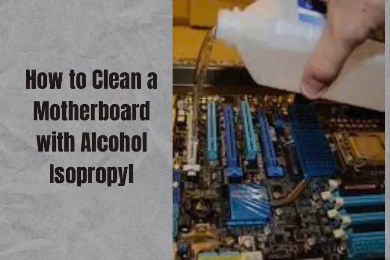 Clean Motherboard Compressed Alcohol Isopropyl