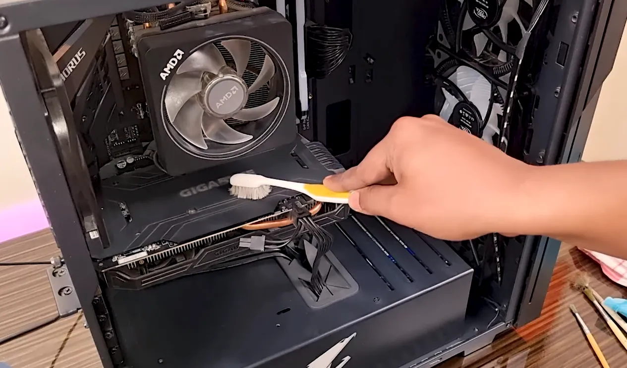 Dust Cleaning from PC Case
