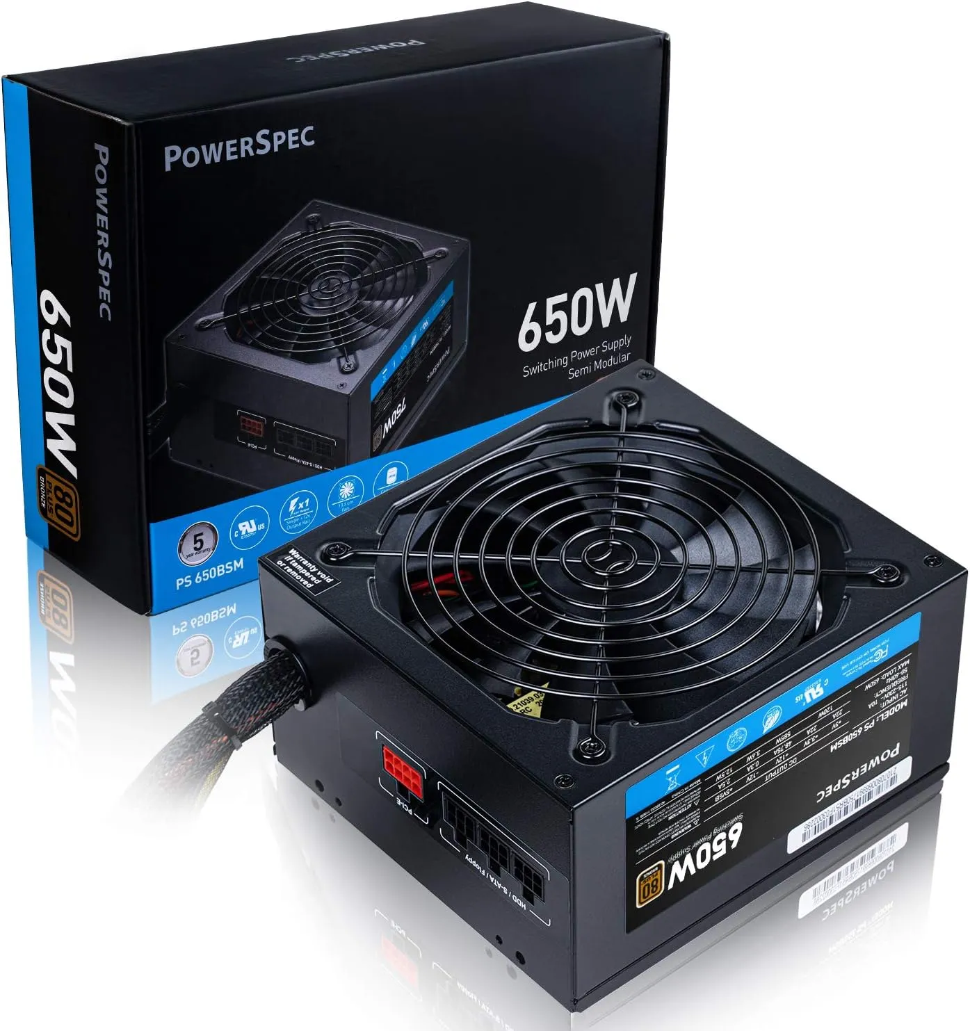 PowerSpec 650W Power Supply
