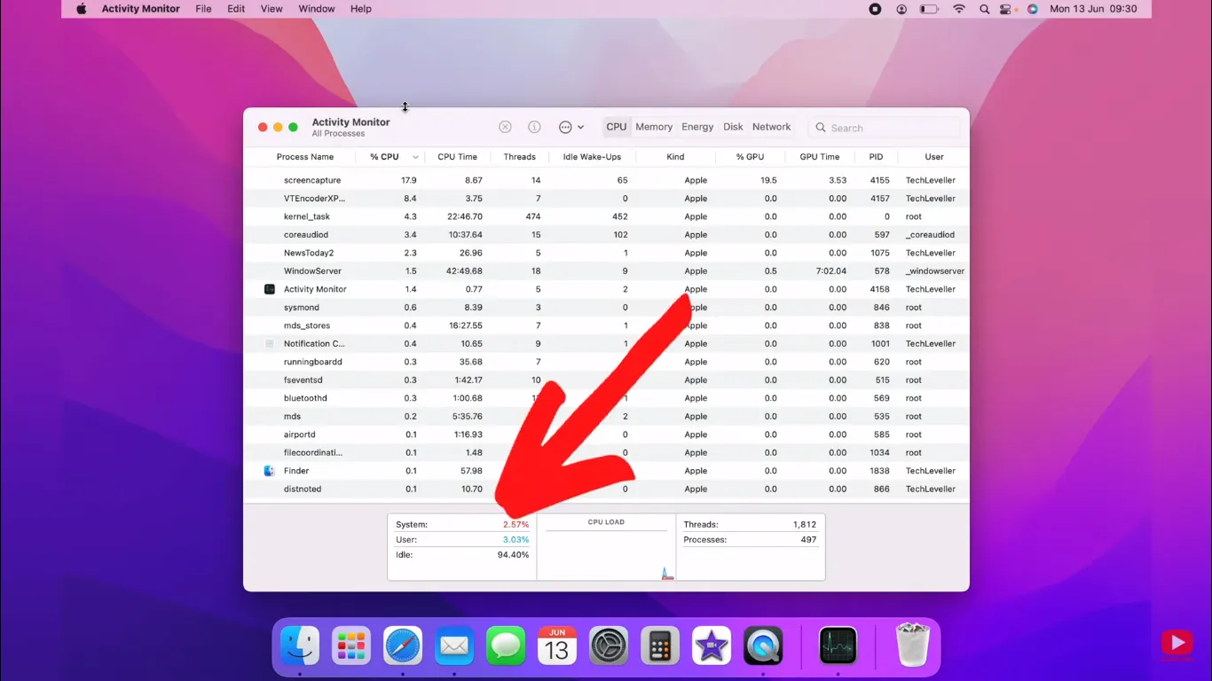 I Check CPU Usage on Mac Terminal